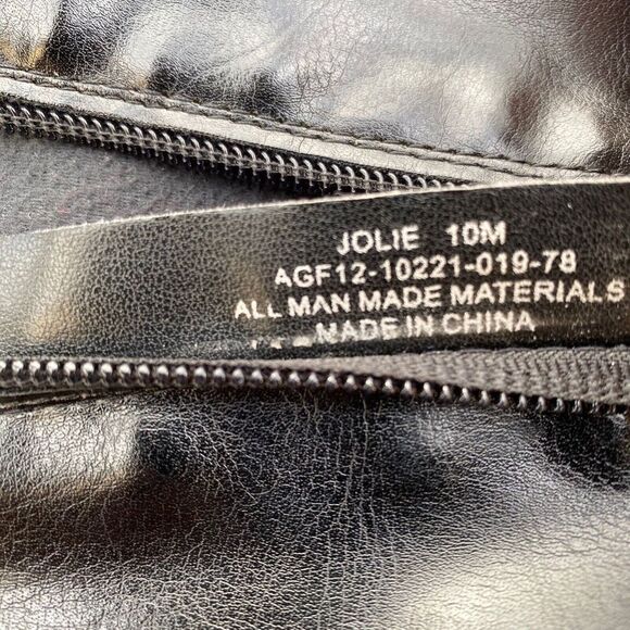 KIM ROGERS Jolie Women's 10M US Black Knee High Boots Faux Leather - Picture 7 of 16